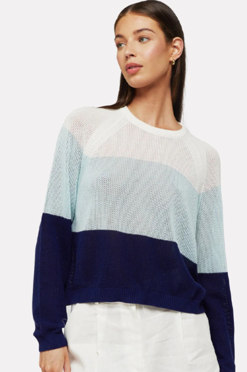 Whisper Blue Ombre Sweater