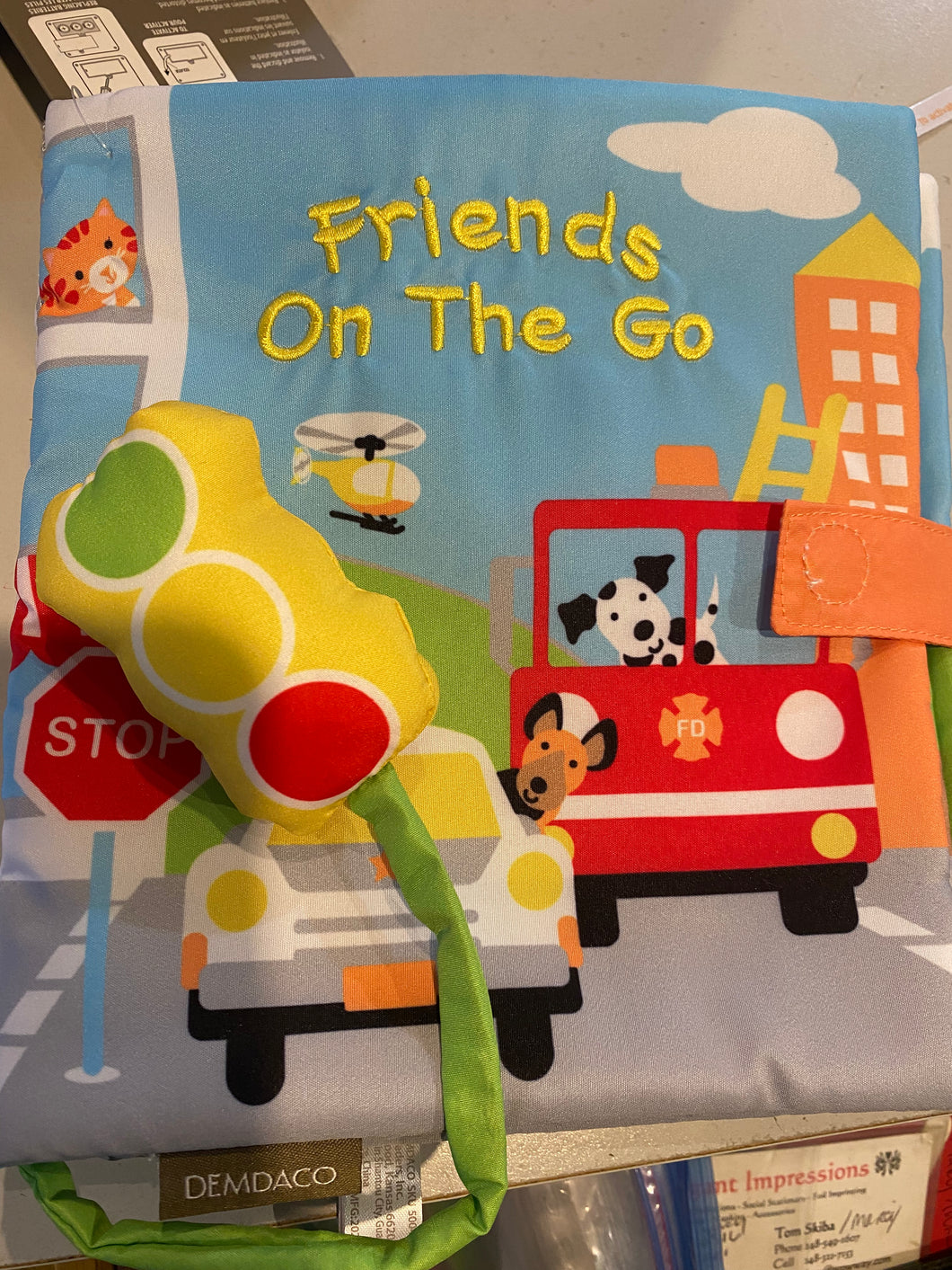 Friends On The Go Padded Sound Book