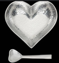 Load image into Gallery viewer, Happy Metal Heart Bowl with Spoon
