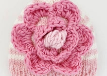 Load image into Gallery viewer, Baby Cardigan Flower Stripe Sweater
