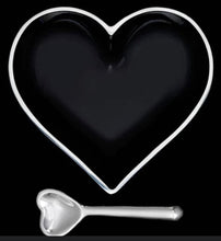 Load image into Gallery viewer, Happy Metal Heart Bowl with Spoon
