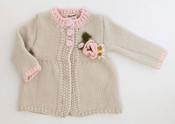 Baby Sweater Flower
