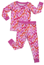 Load image into Gallery viewer, Little Sleepies Heart 2 piece outfit
