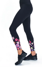 Load image into Gallery viewer, Urban Savage Embroidered Floral Legging
